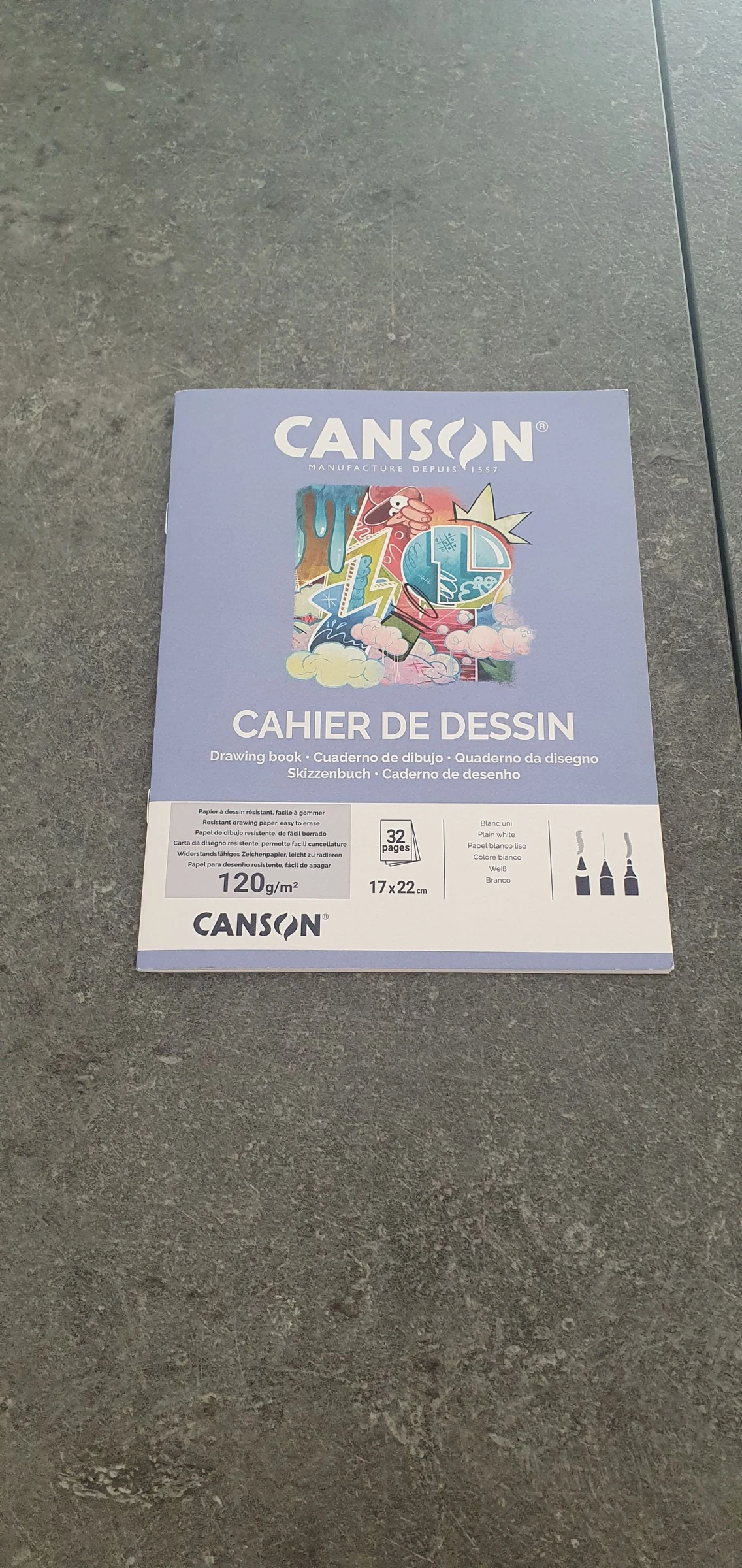Cahier de dessin Canson